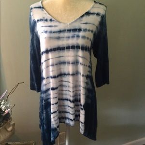 Tie dyed top